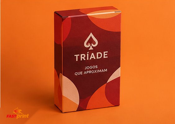 Caixa para Baralho personalizada Fast Print — fechada