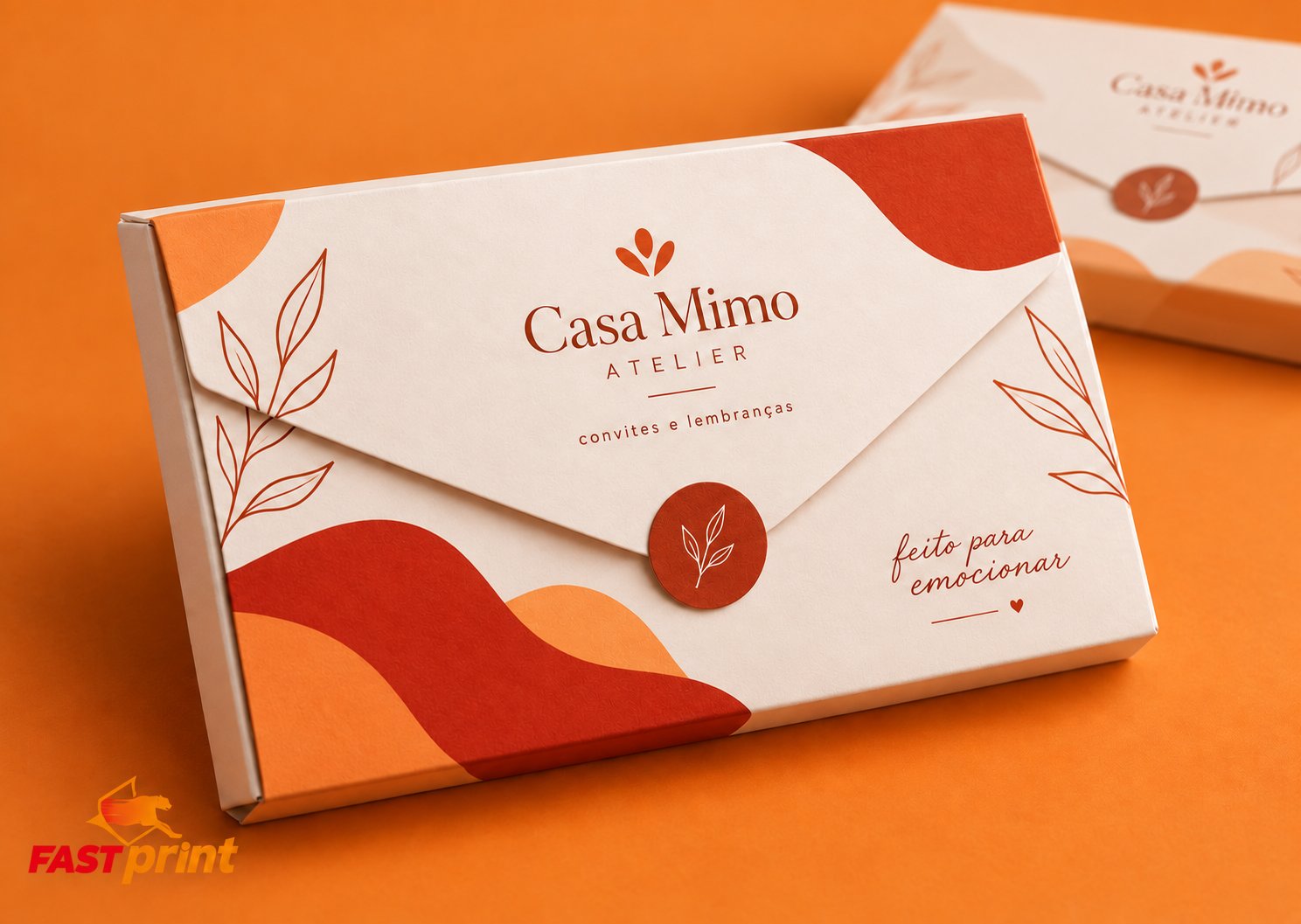 Envelope Grosso personalizado Fast Print — fechado